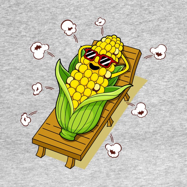 Corn sunbathing by My Happy-Design